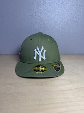 Hidden NY New Era NY Logo 9FIFTY Fitted Hat Green 7 1/4